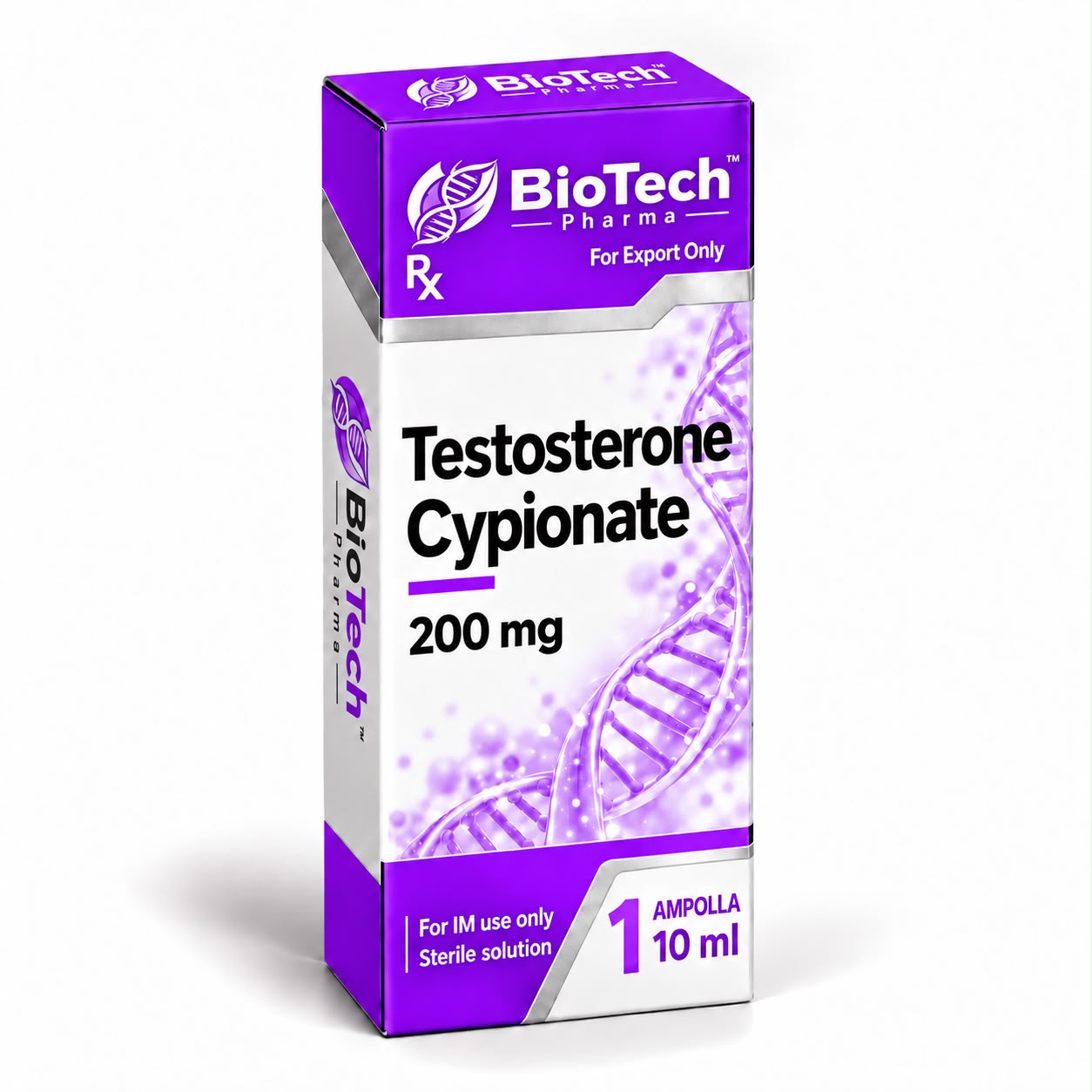 Testosterone Cypionate Frente